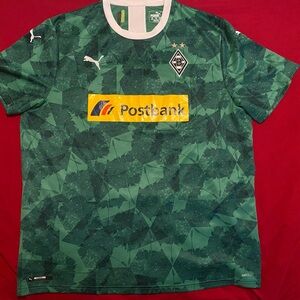 Borussia Mönchengladbach 2018/19 Puma Jersey – Green Camo – Bundesliga